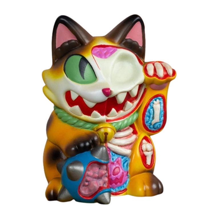 Maneki Wananeko Anatomy by Stickup Monsters (Javier Jiménez)