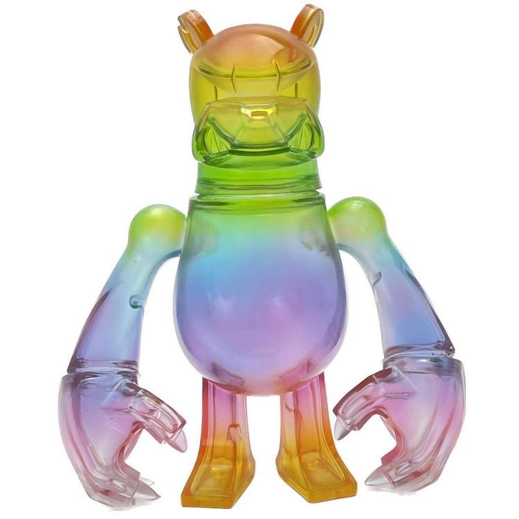 Clear Rainbow Knucklebear by Touma