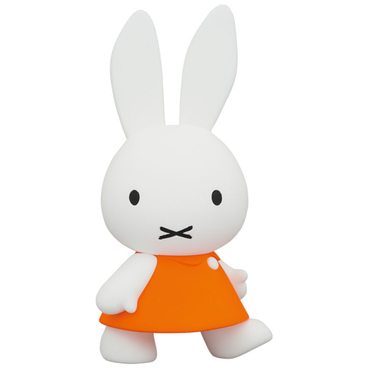 Orange Walking Miffy by Dick Bruna