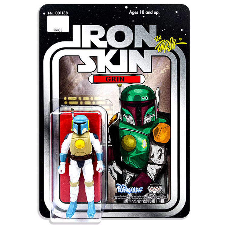 Iron Skin Grin by Ron English