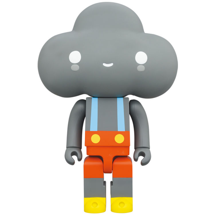 400% Grey Little Cloud Boy by Friends With You