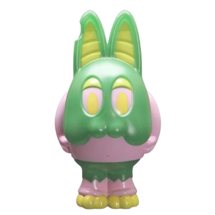 Metallic Green and Pink Bonnie by Art Fabula