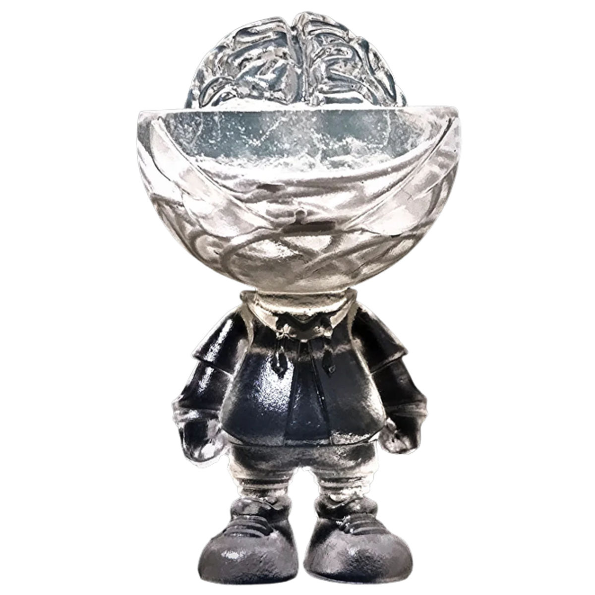 Clear Raw Man Brain Broth