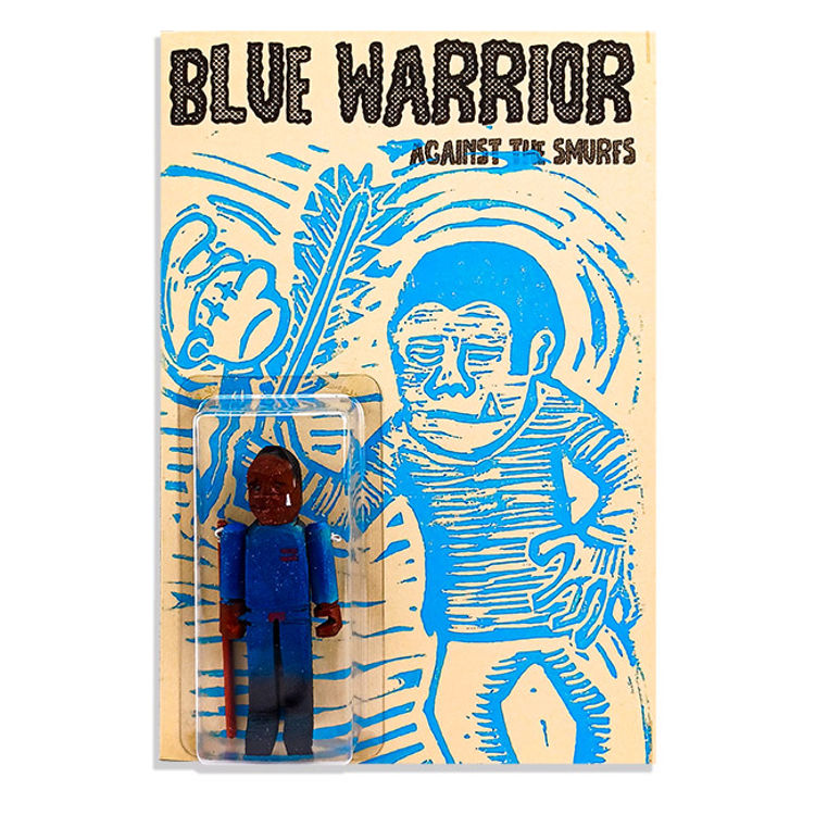 The Blue Warrior by Edwin Salas