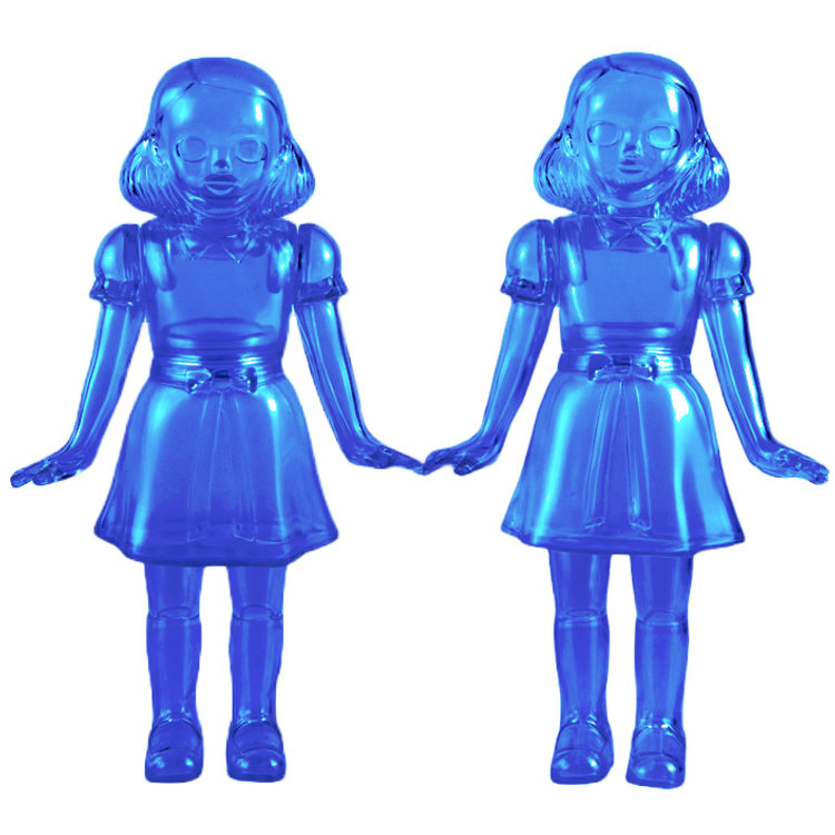 Twins Moonlight Clear Blue by Awesome Toy
