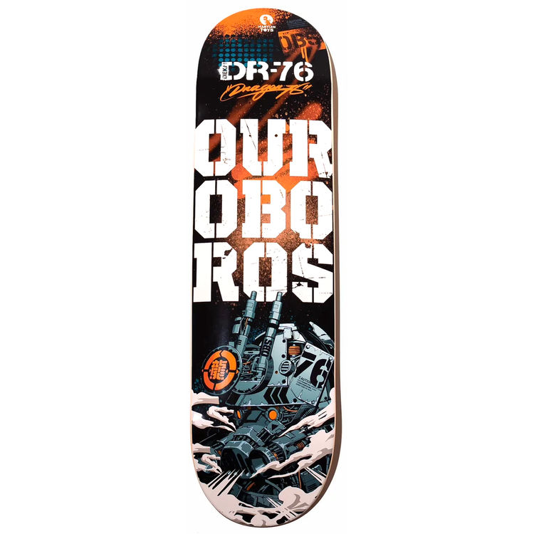 Ourorobos Helmet Dekai DR76 Skatedeck by Dragon76