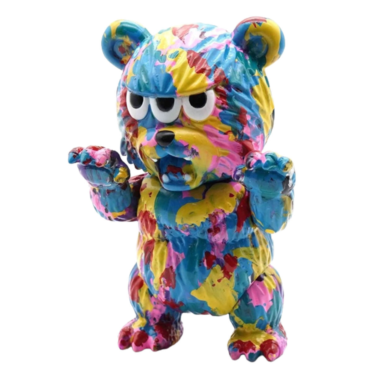 Blue Yellow Red Marble Kumara