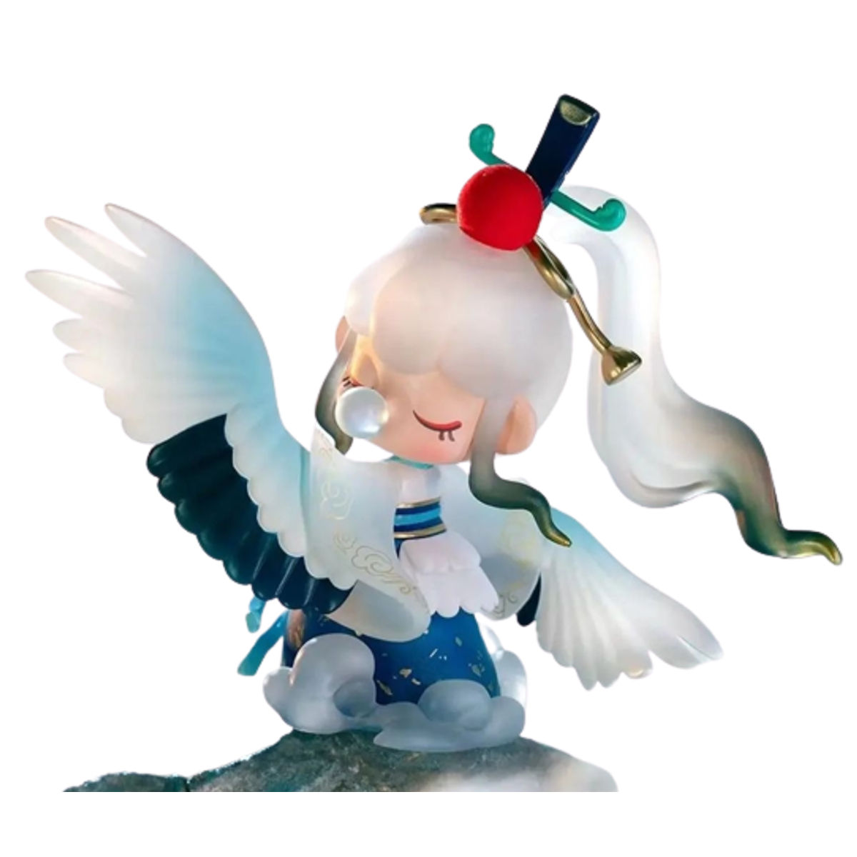 A stork in the Clear Sky