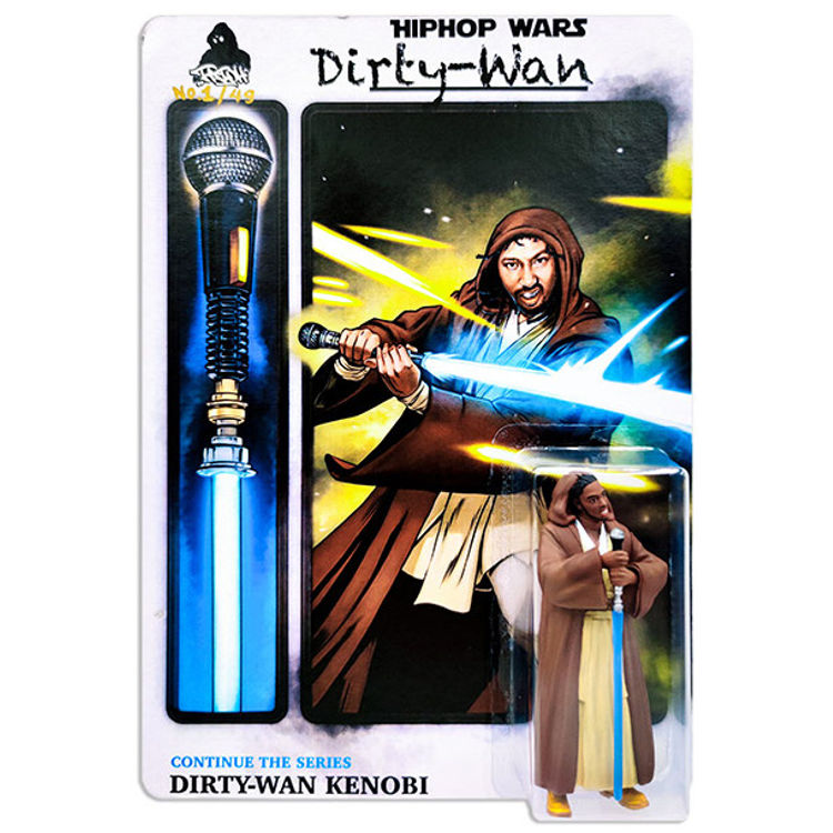 Hip Hop Wars: Dirty-Wan Kenobi by Kidding Toy (Fatohh)