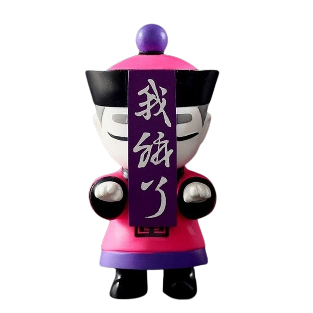 Pink Bai Chu with Talisman