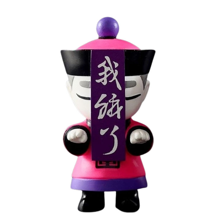 Pink Bai Chu with Talisman by Otto Bjornik