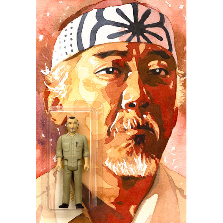 Mr. Miyagi : Vintage Gold by Lou Pimentel