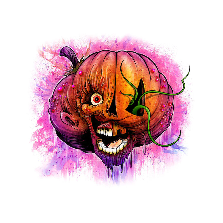 No-Longer The Great Pumpkin by Alex Pardee
