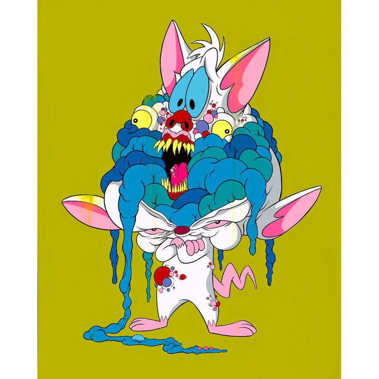 No-Longer The Brain by Alex Pardee