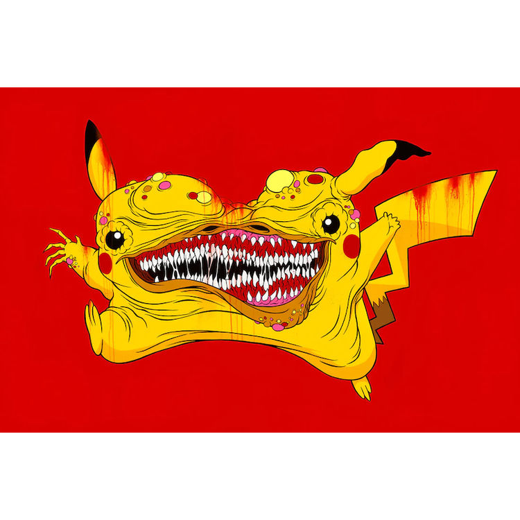 No-Longer Pikachu by Alex Pardee