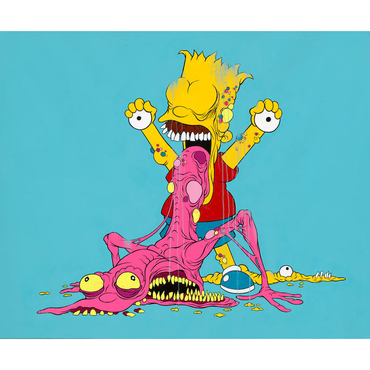 No-Longer Bart by Alex Pardee