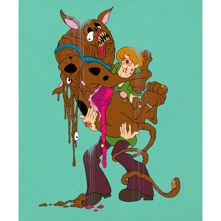 No-Longer Scooby by Alex Pardee