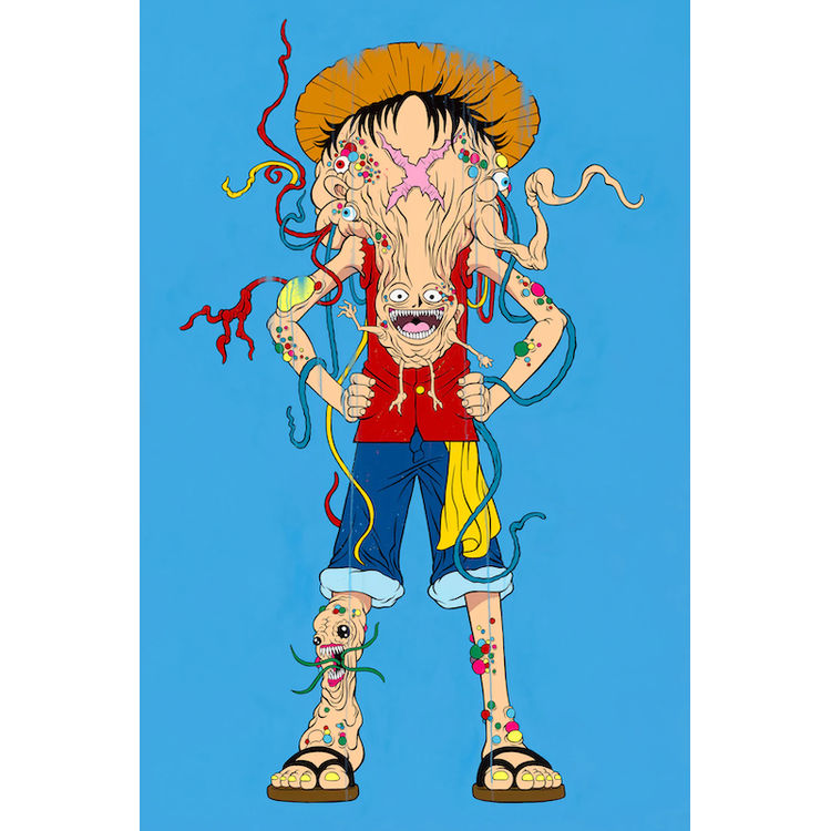 No-Longer Luffy by Alex Pardee