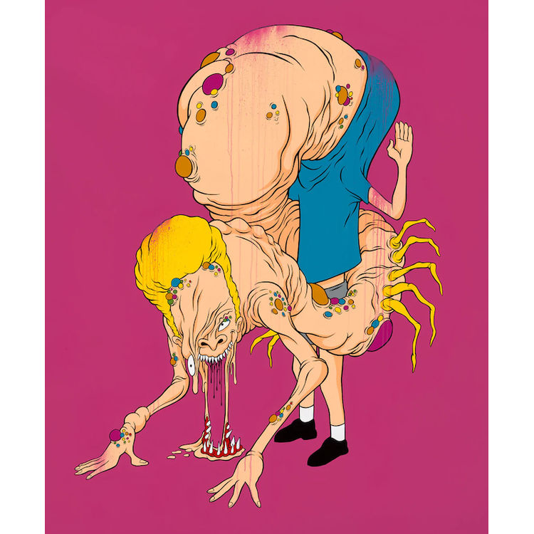 No-Longer Cornholio by Alex Pardee