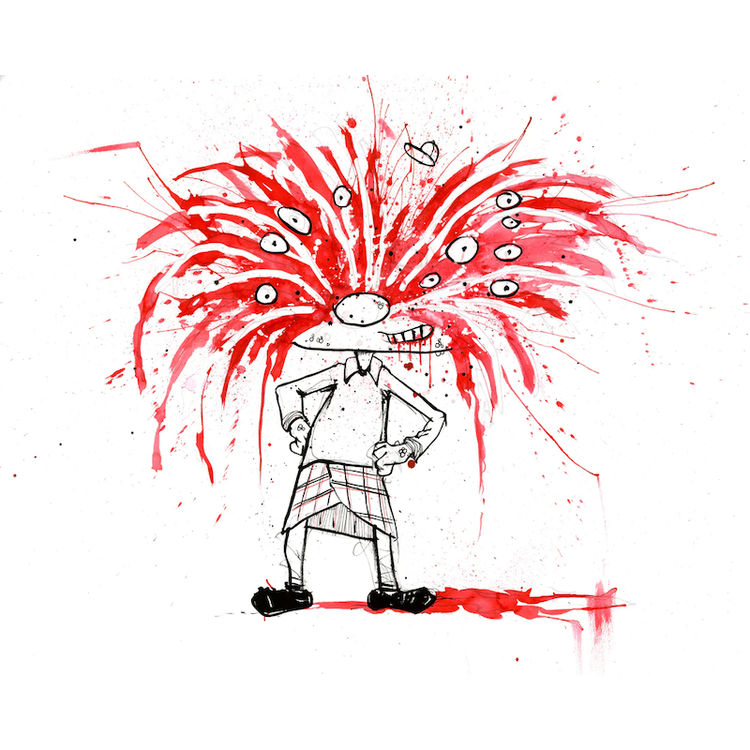 No-Longer Arnold by Alex Pardee