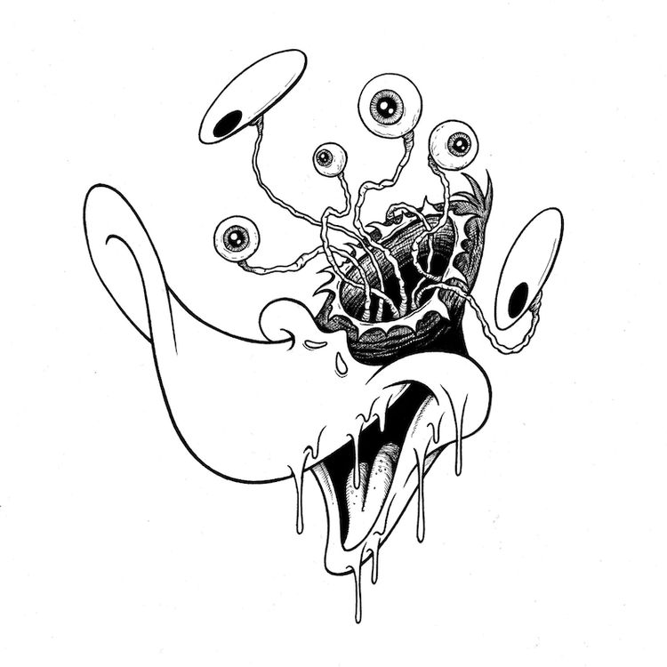 Looney-Tick #2 by Alex Pardee