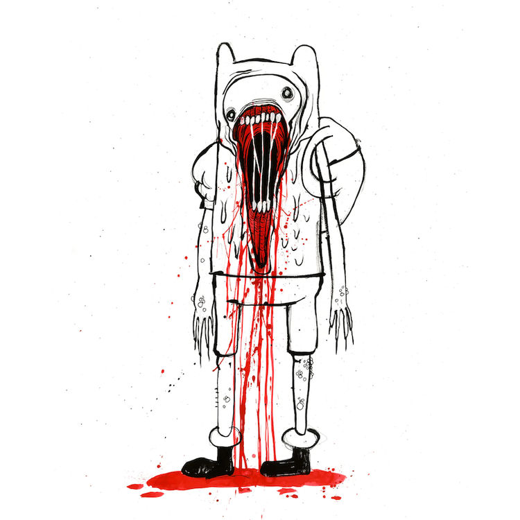 No-Longer Finn by Alex Pardee