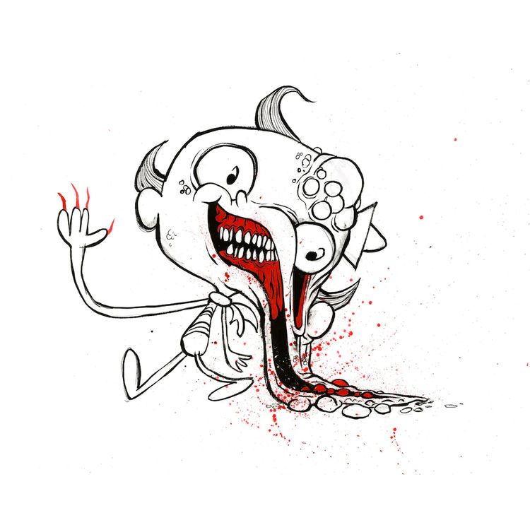 No-Longer Flapjack by Alex Pardee