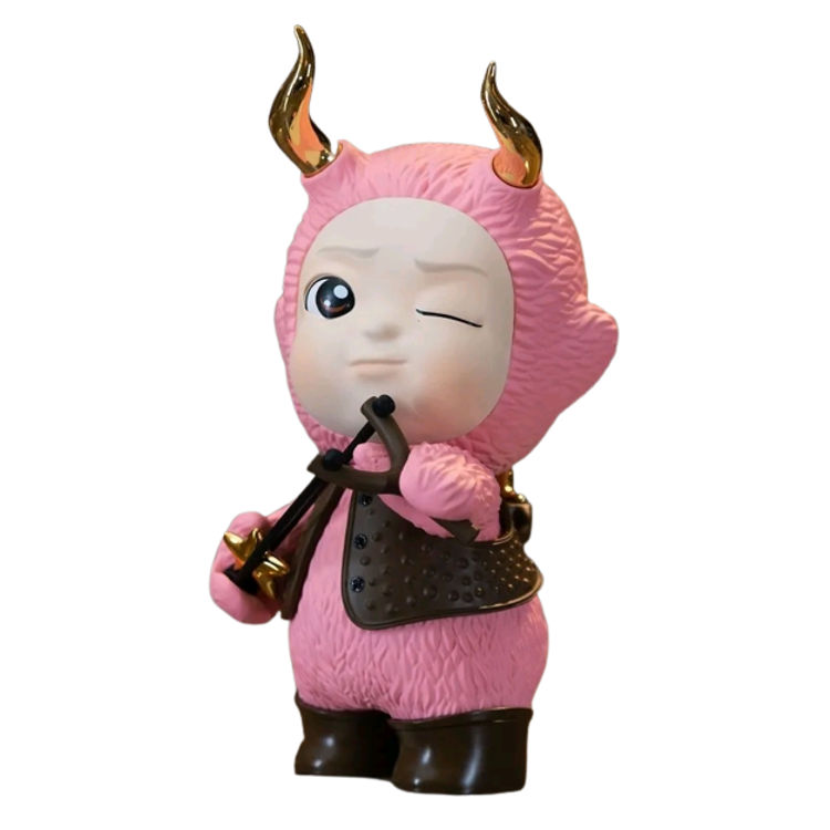 200% Pink Star Wish Angel Boy by Dotoy