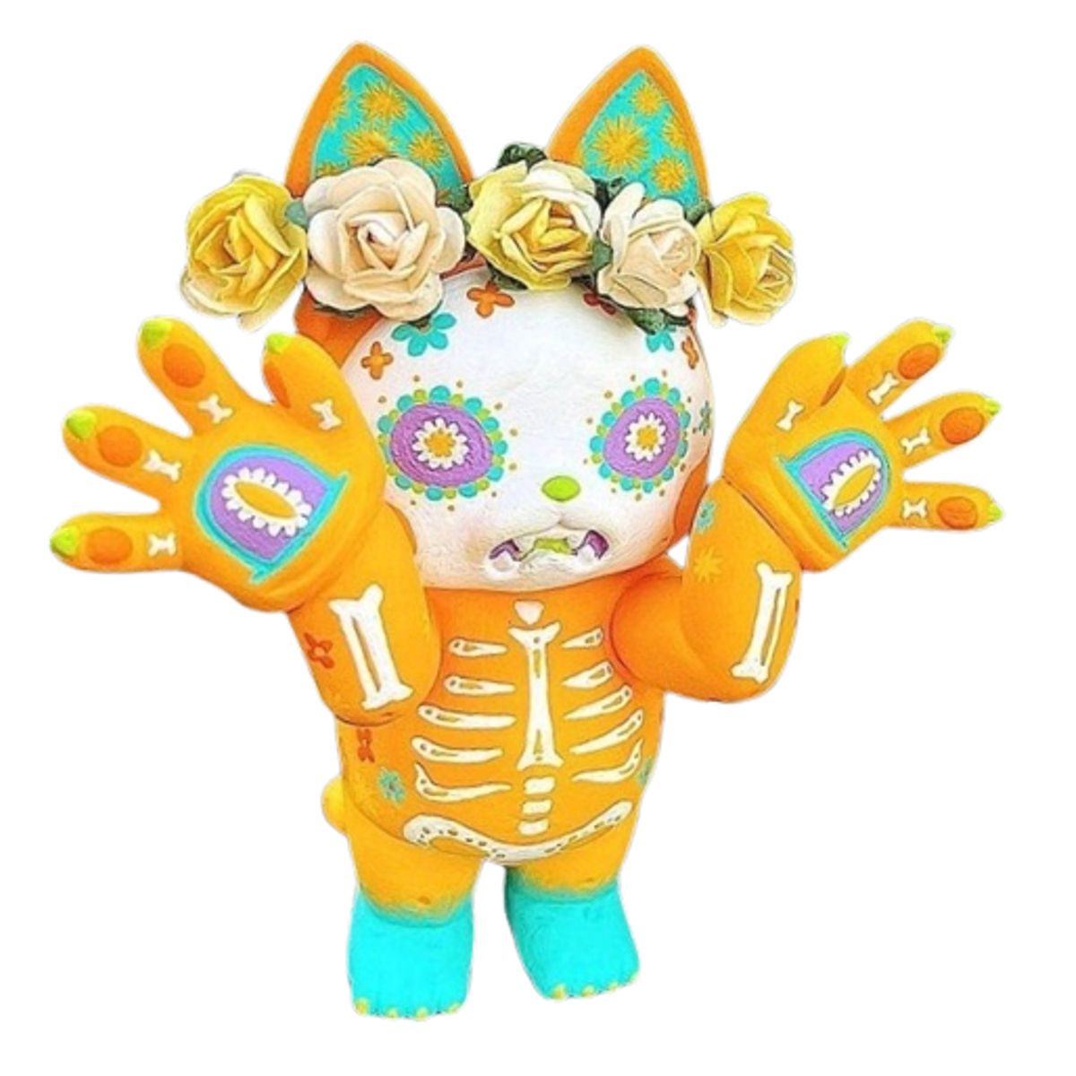 Day of the Dead Hell's Cat Onigiri