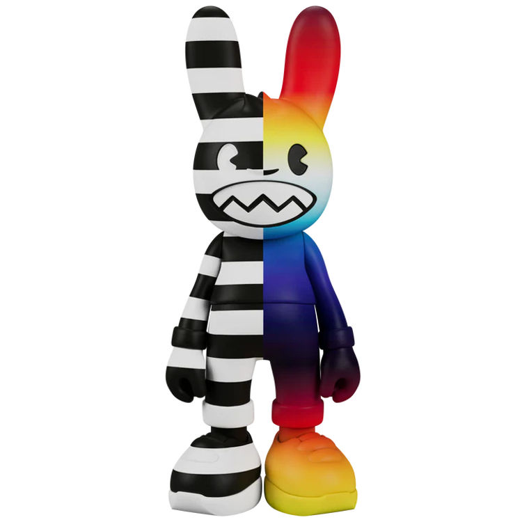 Cross Faded Guggimon Lil' Helper by Superplastic