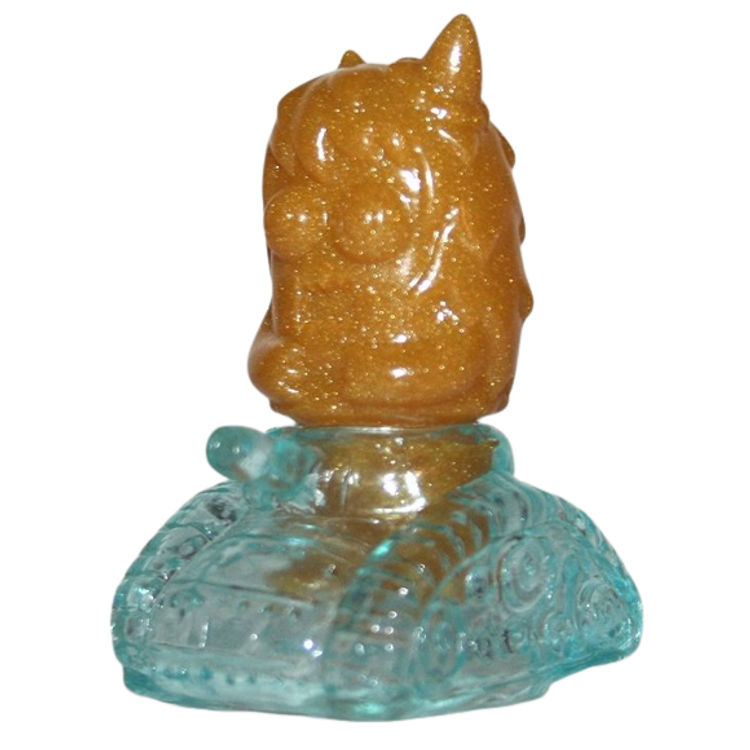 Rampage Toys Golden Lame Micro Ugly Unicorn in Tank by Rampage Toys (Jon Malmstedt)