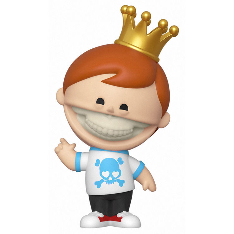 Freddy Funko Grin White by Ron English