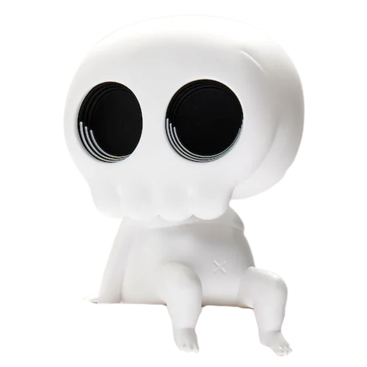White Skully by Mike Mitchell