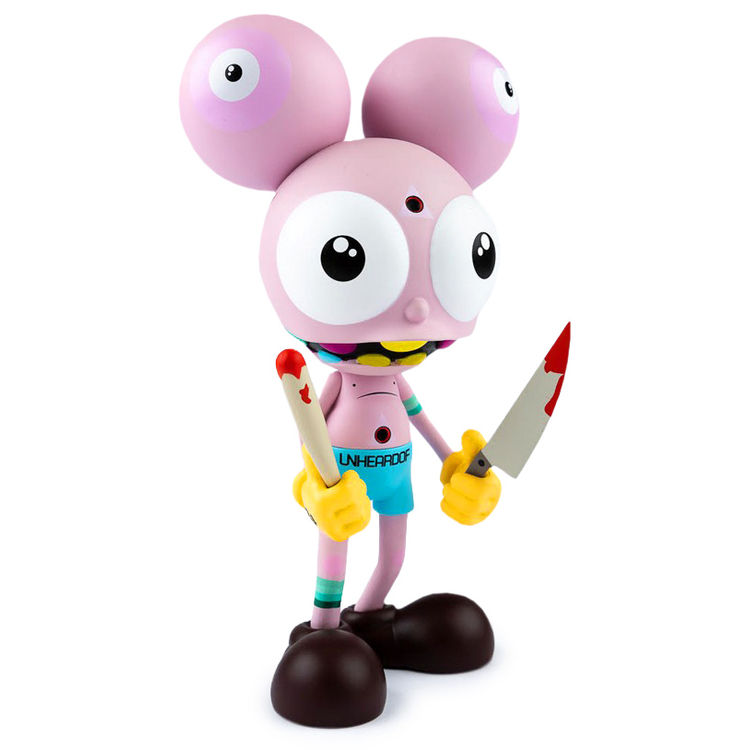 Pink Space Monkey (UNHeardof Exclusive) by Dalek (James Marshall)