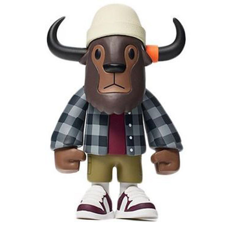 FFalo Baby Horn Mini - Gray Plaid by UpTeMPO