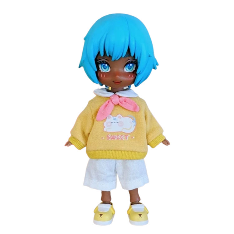 Blue Yellow Orbitsuroid Custom by MJ Hsu