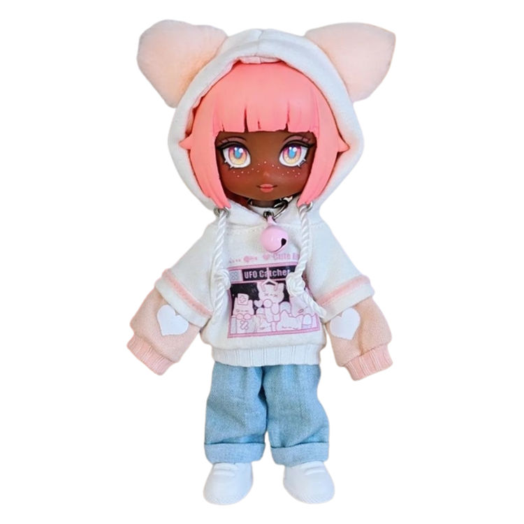 Orange White Orbitsuroid Custom by MJ Hsu