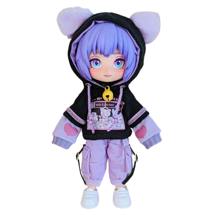 Purple Black Orbitsuroid Custom by MJ Hsu