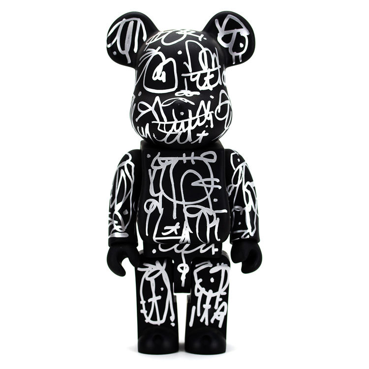 400% Bearbrick Black by JM Rizzi