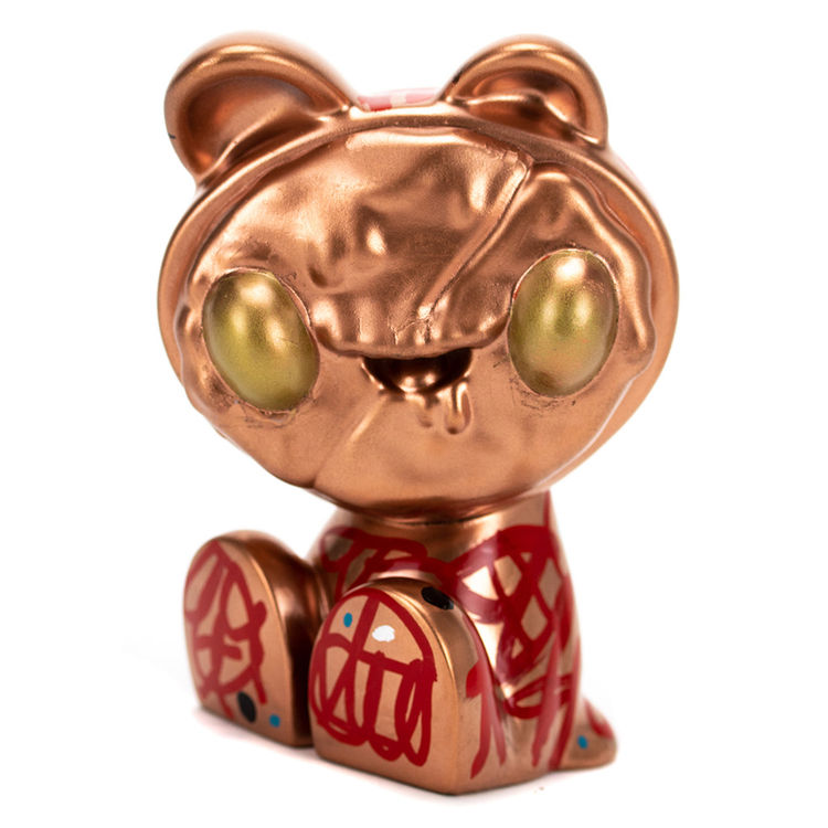 Ezo Bronze Cookie Cat by JM Rizzi