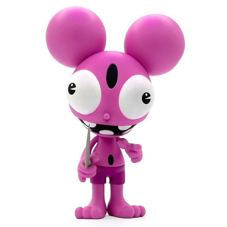 Magenta Space Monkey (DCon 2022) by Dalek (James Marshall)