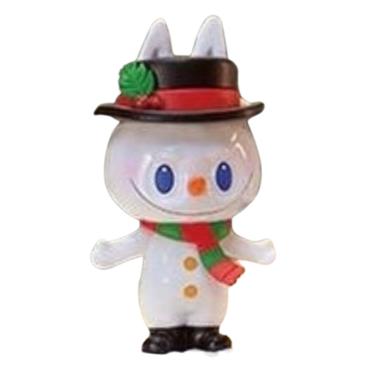 Christmas Snowman Labubu by Kasing Lung
