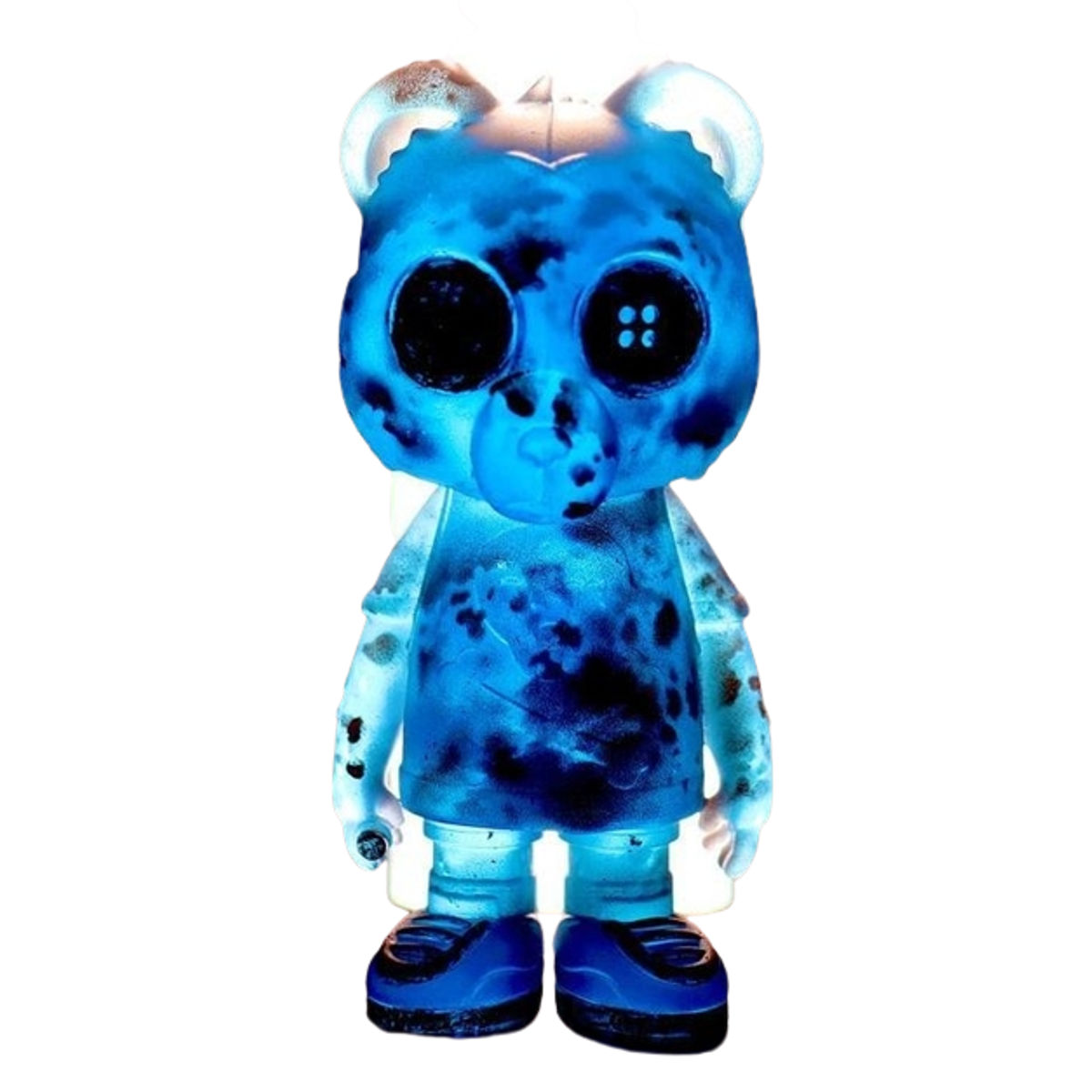 Blue Transparent Croney Bear Custom