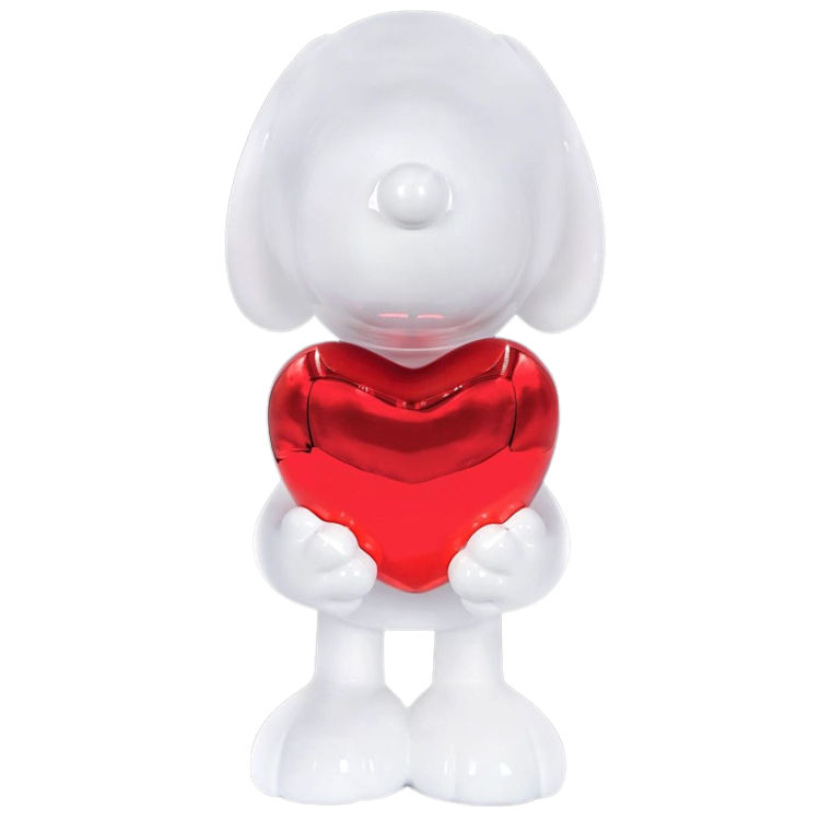 Red Heart Snoopy (DCon 2022) by Charles M. Schulz