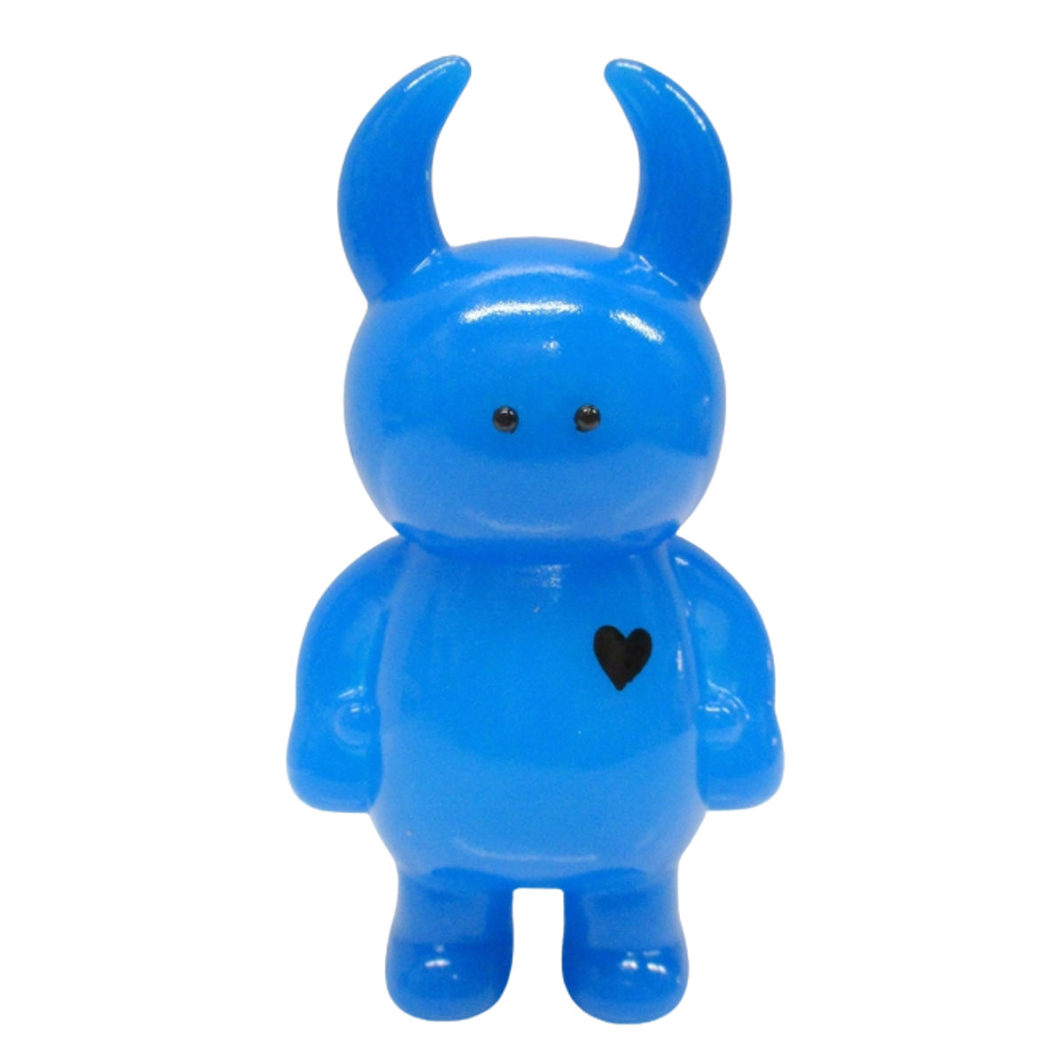 Clear Blue Black Heart Uamou