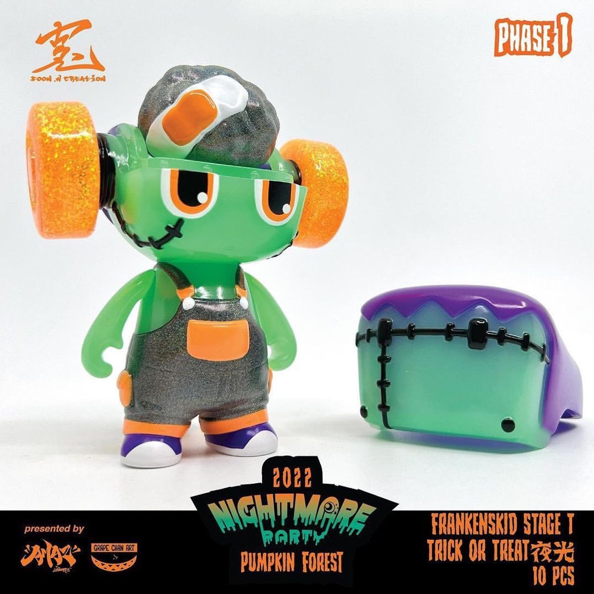 Frankenskid Stage T Trick or Treat GID (Nightmare Party version)