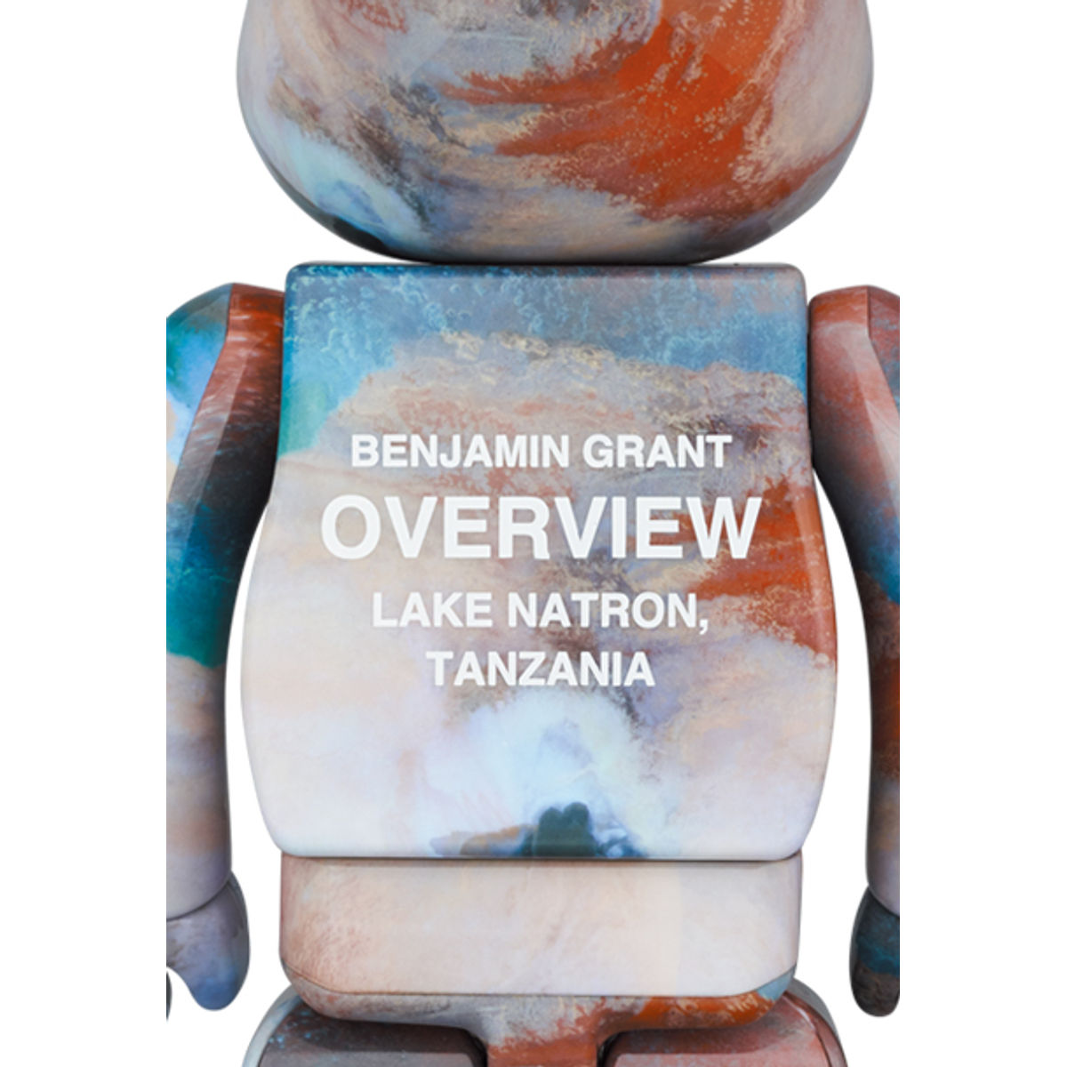 100% + 400% Lake Natron, Tanzania Overview Be@rbrick (Set)
