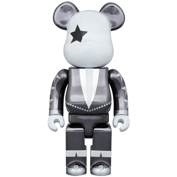 1000% Chrome Star Child : KISS Be@rbrick by Universal Music Group