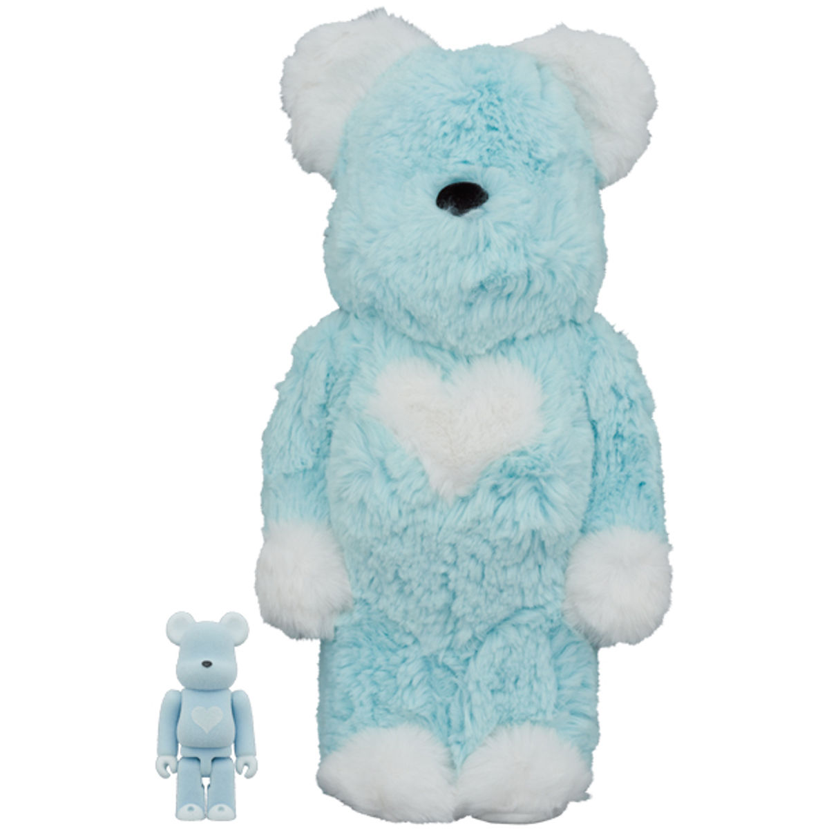 100% + 400% Blue Valmuer Be@rbrick (Set)