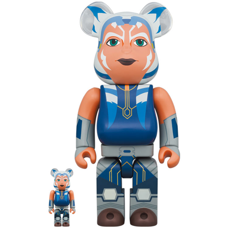 100% + 400% Ahsoka Tabo : The Clone Wars Be@rbrick (Set) by Star Wars